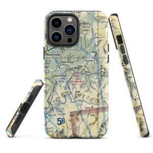 Riverview Ranch Airport (8OR3) VFR Sectional  Tough iPhone Case