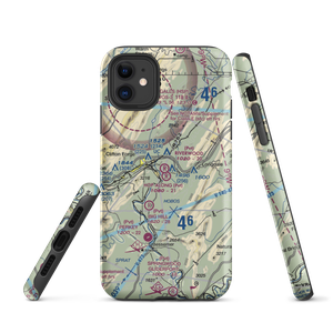 Riverwood Airport (0VA2) VFR Sectional  Tough iPhone Case