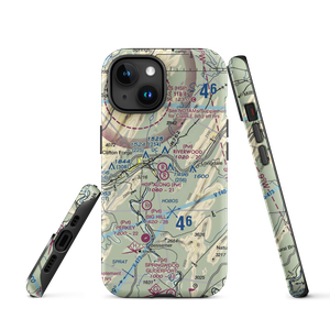 Riverwood Airport (0VA2) VFR Sectional  Tough iPhone Case