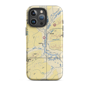 Road Commission Nr 1 Airport (0Z2) VFR Sectional  Tough iPhone Case