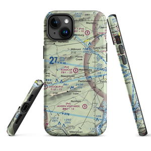 Roadcap Airport (37PA) VFR Sectional  Tough iPhone Case