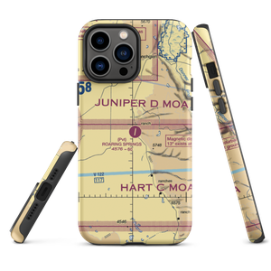 Roaring Springs Ranch Airport (OR10) VFR Sectional  Tough iPhone Case
