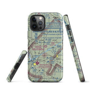 Rob Airport (95TS) VFR Sectional  Tough iPhone Case