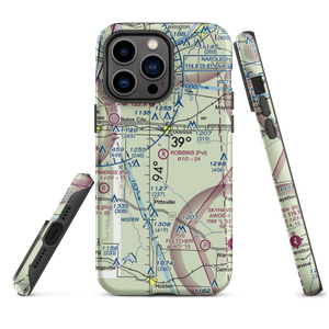 Robbins Airport (MU20) VFR Sectional  Tough iPhone Case