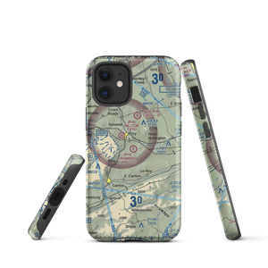 Robbins Farm Airport (0PA3) VFR Sectional  Tough iPhone Case