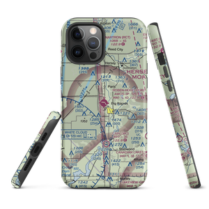 Roben Hood Airport (RQB) VFR Sectional  Tough iPhone Case