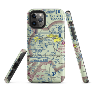Robert Gray  Army Air Field Airport (GRK) VFR Sectional  Tough iPhone Case