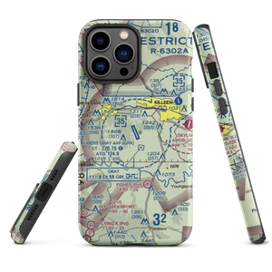 Robert Gray  Army Air Field Airport (GRK) VFR Sectional  Tough iPhone Case