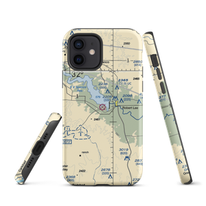 Robert Lee Airport (54F) VFR Sectional  Tough iPhone Case