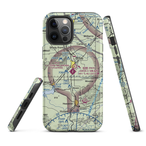 Robert S Kerr Airport (RKR) VFR Sectional  Tough iPhone Case