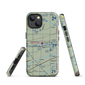 Roberts Air Field (SN95) VFR Sectional  Tough iPhone Case