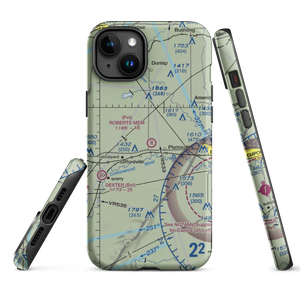 Roberts Memorial Airport (SN04) VFR Sectional  Tough iPhone Case