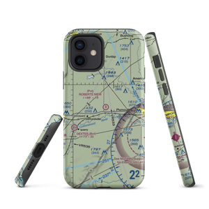 Roberts Memorial Airport (SN04) VFR Sectional  Tough iPhone Case