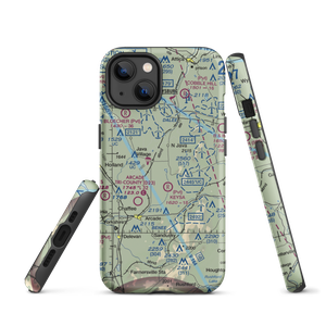 Roberts Roost Airport (NK81) VFR Sectional  Tough iPhone Case