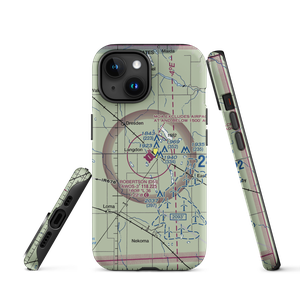 Robertson Field (D55) VFR Sectional  Tough iPhone Case