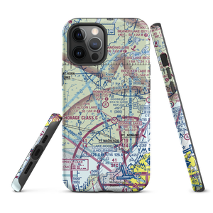 Robin'S Landing (50AK) VFR Sectional  Tough iPhone Case