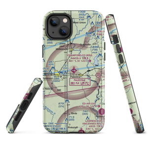 Robinson Municipal Airport (RSV) VFR Sectional  Tough iPhone Case