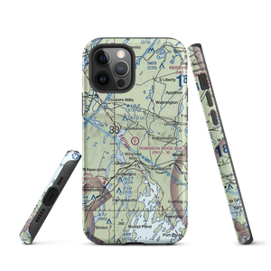 Robinson Ridge Field (ME34) VFR Sectional  Tough iPhone Case