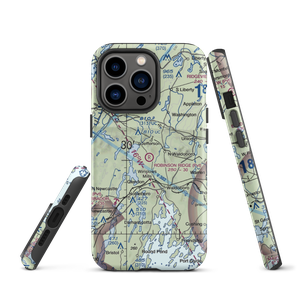 Robinson Ridge Field (ME34) VFR Sectional  Tough iPhone Case