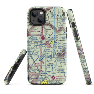 Robison Airport (IN33) VFR Sectional  Tough iPhone Case