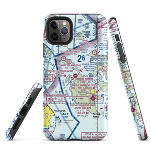 Roche Harbor Airport (WA09) VFR Sectional  Tough iPhone Case