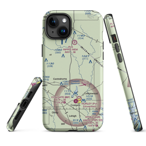 Rock Creek Farm Airport (0OK4) VFR Sectional  Tough iPhone Case