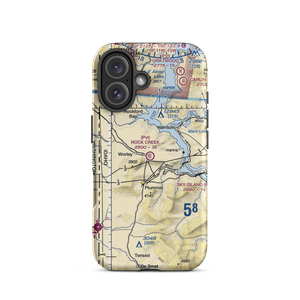 Rock Creek Farm Airport (ID23) VFR Sectional  Tough iPhone Case