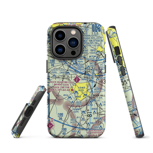 Rock Hill - York County Airport (UZA) VFR Sectional  Tough iPhone Case