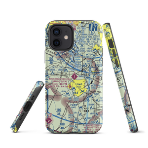 Rock Hill - York County Airport (UZA) VFR Sectional  Tough iPhone Case