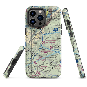 Rockfish Airport (VG22) VFR Sectional  Tough iPhone Case