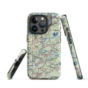 Rockfish Airport (VG22) VFR Sectional  Tough iPhone Case