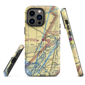 Rockford Municipal Airport (2U4) VFR Sectional  Tough iPhone Case