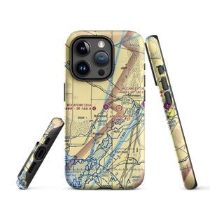 Rockford Municipal Airport (2U4) VFR Sectional  Tough iPhone Case