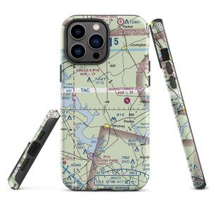 Rocking A Airport (78TE) VFR Sectional  Tough iPhone Case