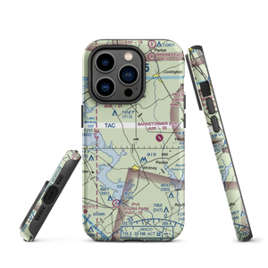 Rocking A Airport (78TE) VFR Sectional  Tough iPhone Case