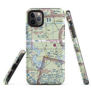 Rocking A Airport (78TE) VFR Sectional  Tough iPhone Case