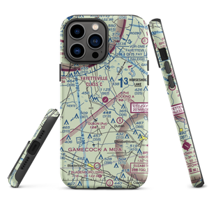 Rocking A Farm Airport (NC86) VFR Sectional  Tough iPhone Case