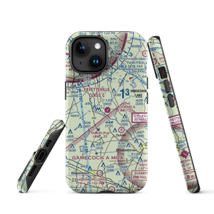 Rocking A Farm Airport (NC86) VFR Sectional  Tough iPhone Case