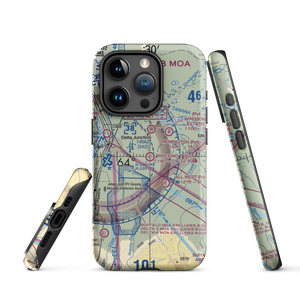 Rocking T. Ranch Airport (11AK) VFR Sectional  Tough iPhone Case