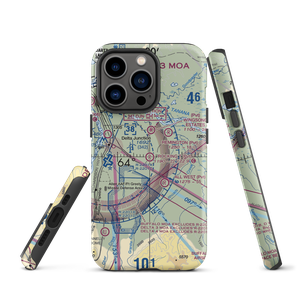 Rocking T. Ranch Airport (11AK) VFR Sectional  Tough iPhone Case