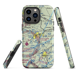 Rockingham County Heliport (8N0) VFR Sectional  Tough iPhone Case