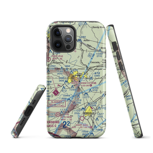 Rockingham County Heliport (8N0) VFR Sectional  Tough iPhone Case