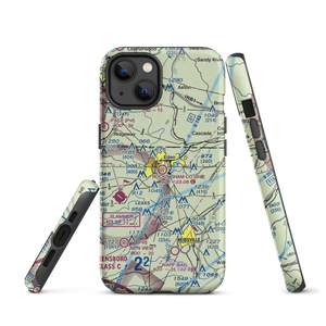 Rockingham County Heliport (8N0) VFR Sectional  Tough iPhone Case