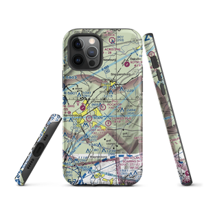 Rocktop Airport (PA58) VFR Sectional  Tough iPhone Case