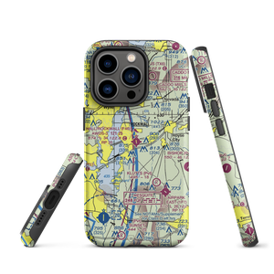 Rockwall Municipal Airport (F46) VFR Sectional  Tough iPhone Case