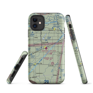 Rockwell City Municipal Airport (2Y4) VFR Sectional  Tough iPhone Case