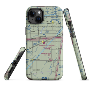 Rockwell City Municipal Airport (2Y4) VFR Sectional  Tough iPhone Case