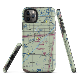 Rockwell City Municipal Airport (2Y4) VFR Sectional  Tough iPhone Case