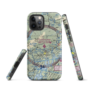 Rockwood Municipal Airport (RKW) VFR Sectional  Tough iPhone Case