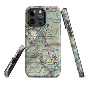 Rocky Hill Ultralightport (48P) VFR Sectional  Tough iPhone Case